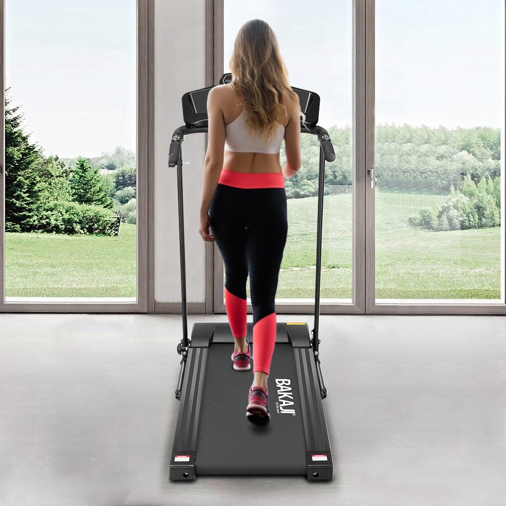 Tapis Roulant Elettrico Pieghevole Salvaspazio con 16 programmi e bluetooth foto 4