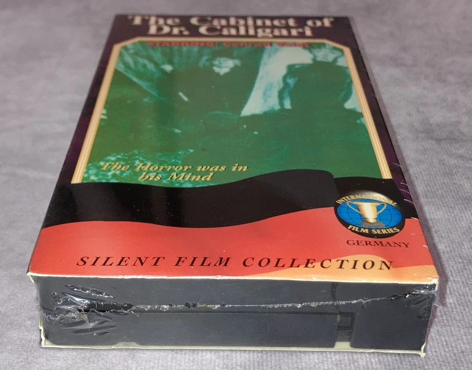 The Cabinet of Dr. Caligari (VHS, 1919) Horror Silent Film German 1995 Print New - Image 4 of 4