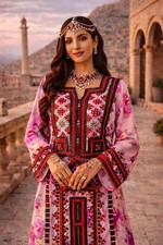 Vintage Ethnic Embroidered Dress,Festival Kaftan, Traditional Dress,Afghan kuchi