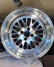 15 Inch Ccw Style Wheel Rim Fitment 15x8 0 Offset 4x100 Machined Black