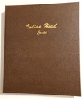 1857-1909 Indian Head Cent Collection - 58 Coins Near Complete in Dansco Album