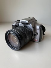 Canon EOS Digital Rebel 6,3 megapixel fotocamera reflex digitale con obiettivo zoom Sigma 18-125 mm y2k FUNZIONA