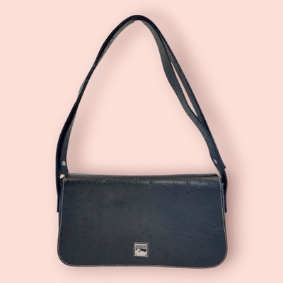 DOONEY & BOURKE Vintage Y2K East West Embossed Leather Flap 