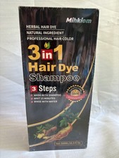 Hair Dye Shampoo 3 in 1 for Women  Men, Chestnut Brown Hair Color Exp 07/2027