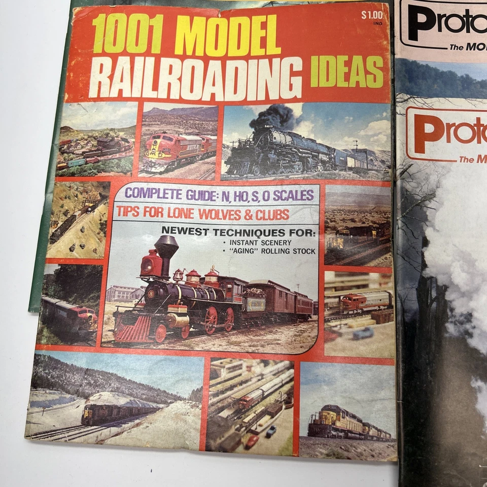 Lot Of 18 Vintage 1980s Model Railroad Train Magazines Railfan Prototype N Scale - Image 3 of 4