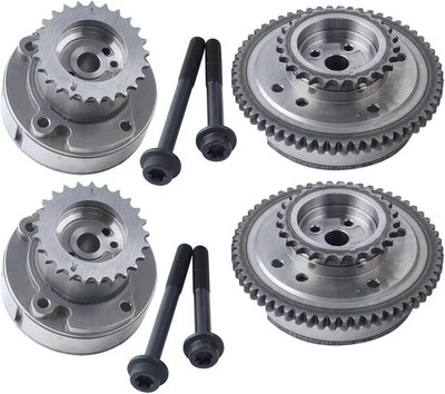 Intake Exhaust Timing Camshaft Sprocket VVT Cam Phaser 4Pcs Compatible with F150