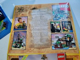LEGO Collectors Condition 6270 Pirates: Forbidden Island & Instructions & Box