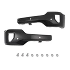 FRONT BUMPER FACE W/SENSOR FOG LIGHT HOLES Fit For SILVERADO 1500 BLACK 16-19