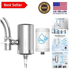 Elegant NSF Certified Stainless Steel Water Filter with 360 Rotating Faucet