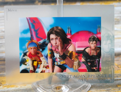 Meet Again, Final Fantasy Art Museum Plastic Card P-048 Premium Edition 10-2 X-2