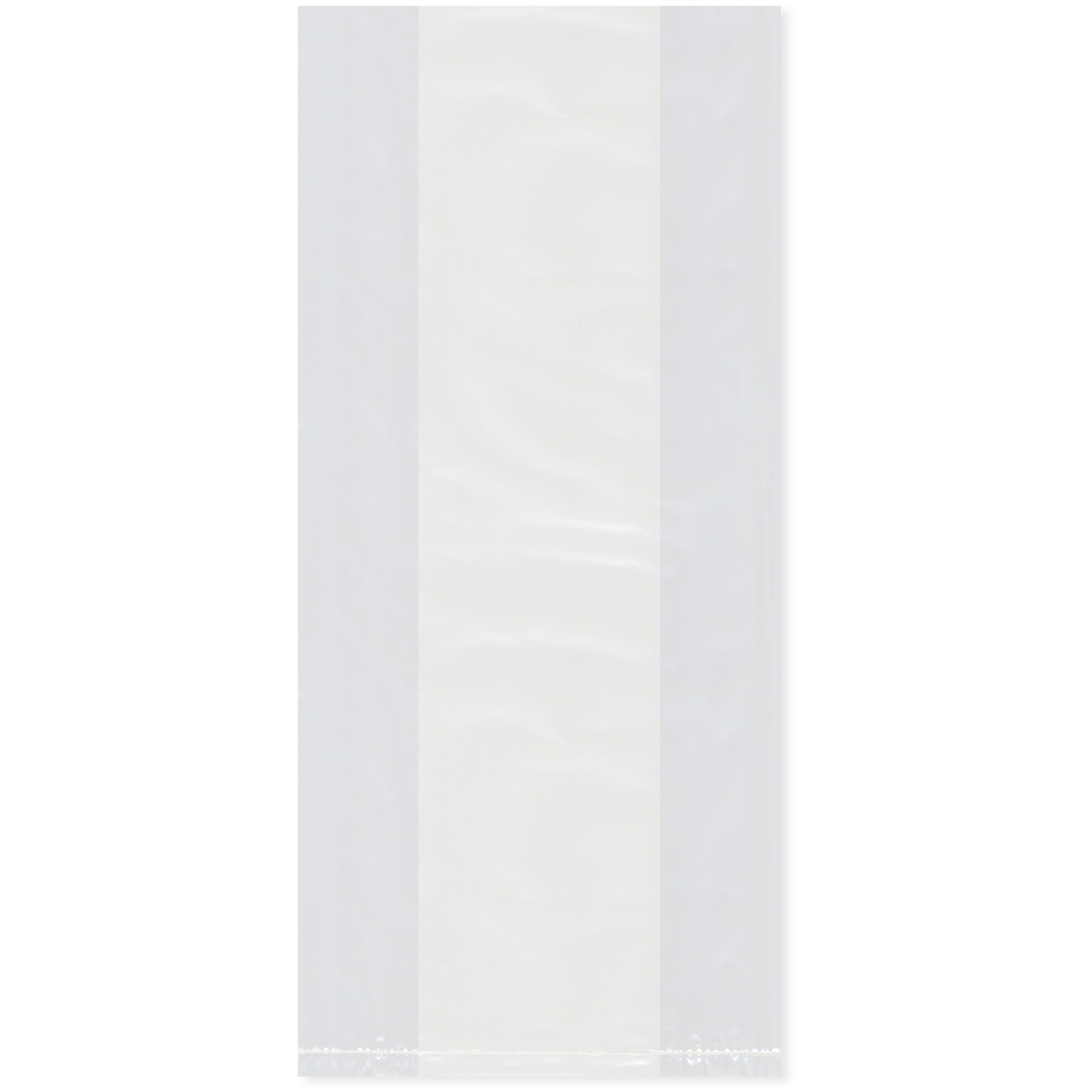 Plymor 6" x 3" x 12", 1 Mil Gusseted Plastic Bags