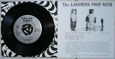 Laughing Soup Dish    Teenage Lima Bean  7''  VOXX 45-1009  Rare with Promo Sheet