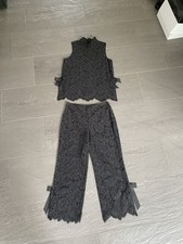 Ganni Set aus Spitze 36 S Ganni Spitzentop Ga...