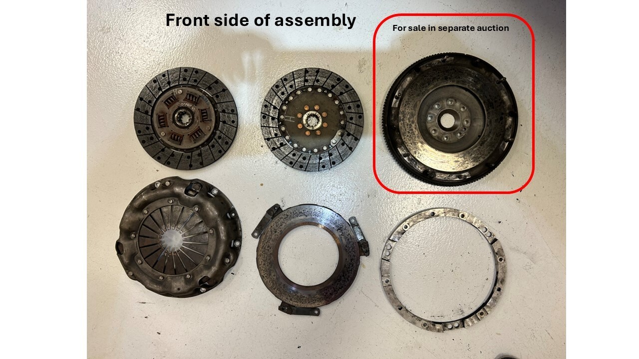 Ferrari Testarossa Twin Disc Clutch