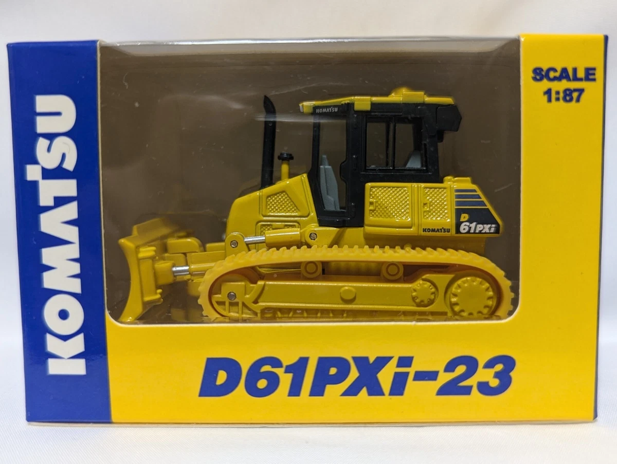 Komatsu Yellow Dozer Contemporary Manufacture Diecast Construction