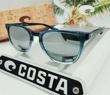 COSTA DEL MAR SULLIVAN Sunglasses Deep Teal Fade/Gray Silver Mirror SUL281OSGGLP