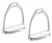 EquiRoyal Stainless Steel Fillis Stirrup Irons
