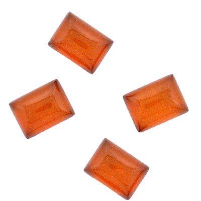 ONE 8x6 8mm x 6mm Rectangle Natural REAL Baltic Amber Cab Cabochon Gem EBS6641