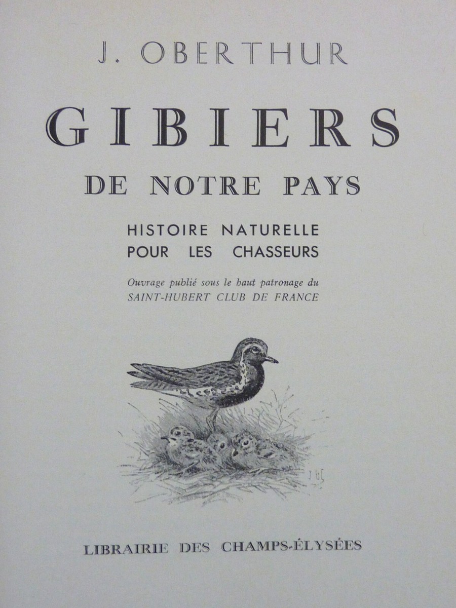 Gibiers de n. pays 2 gibiers marins - Oberthur: 9782702407066