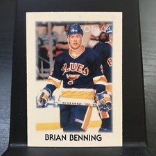 Brian Benning, 1987-88 O-Pee-Chee Mini #2, St. Louis Blues