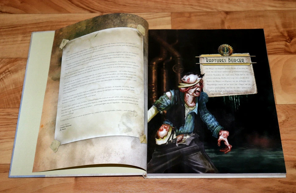 The Art Of BioShock 2 Artbook Art Book Buch PS3 Xbox 360 " NOT FOR SALE " - Bild 2 von 4