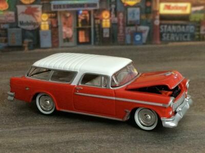 1955 55 Chevrolet Nomad V-8 Sport Wagon 1/64 Scale Limited Edition Q18