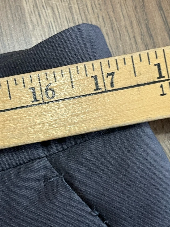 Apt. 9 Pantalones, Mujer Talla 12, Gris, Pierna Ancha, Plisado, Pantalones de Vestir Foto 4 de 4