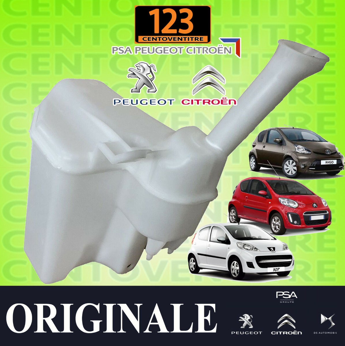 BLIC 6905-19-3479480P Serbatoio acqua lavaggio, Pulizia cristalli per MAZDA