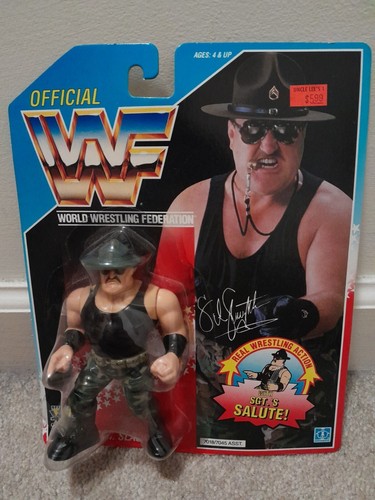 WWE/WWF Hasbro MOC Sgt Slaughter Wrestling Action ...