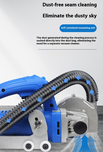 Electric Seam CleanerSelf-absorbing Dust Tile Seam RipperConstruction Tools - Picture 6 of 12