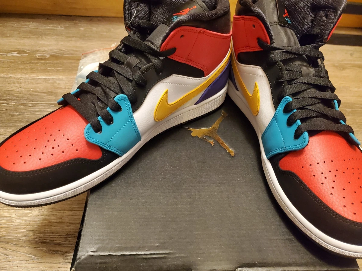 Jordan retro top 1 mid multicolor