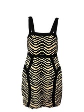 Sweater Zebra Print Dress Size Large Forever 21 Exclusive