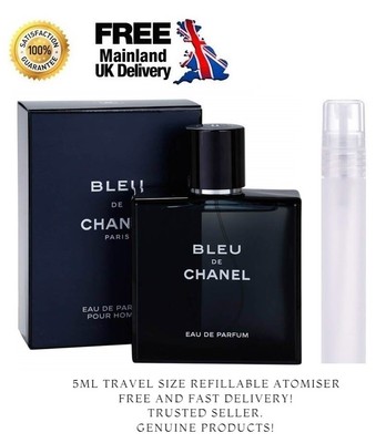 travel size bleu de chanel