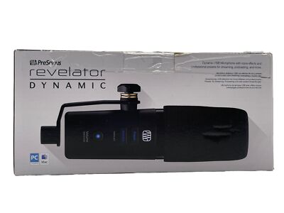 PreSonus Revelator Dynamic USB-Mikrofon für Recording, Podcasting und Streaming