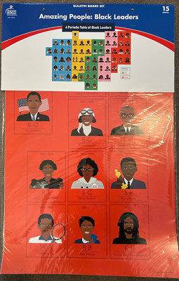 Carson Dellosa Education Amazing People: Black Leaders Bulleton Board Kit