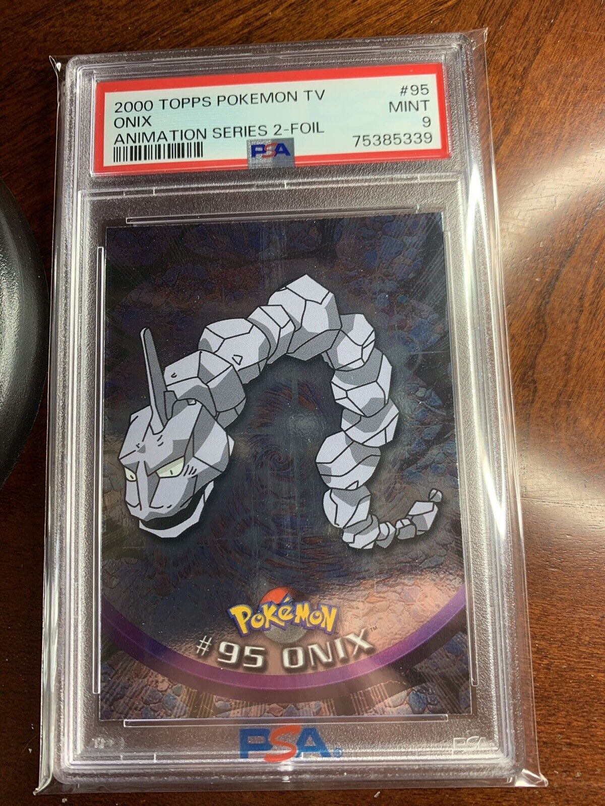 Check the actual price of your Onix Topps Pokemon card on