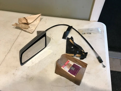 NOS 1981 81 Chevy Citation Skylark Omega LH Door Mirror Remote GM 997375 02AC2