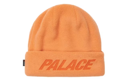 Palace Skateboards Polartec Lazer Beanie Orange L/XL FW23 Spellot