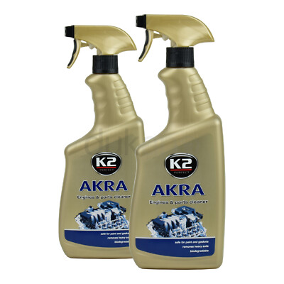 2x K2 AKRA Motorreiniger Werkstattreiniger Motorwäsche Bodenreiniger 770ml