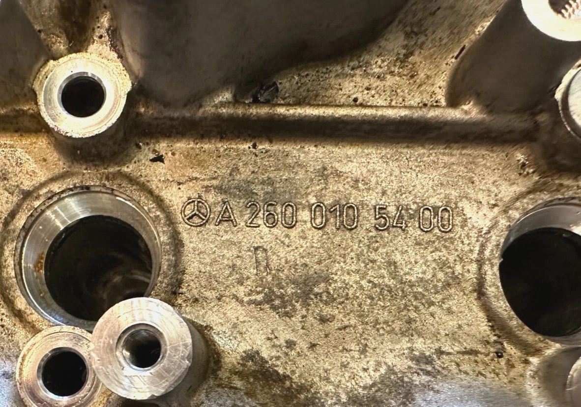 MERCEDES BENZ CYLINDER HEAD, PART# 2600105400, 2600107701, GENUINE