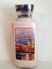 Bath Body Works Paris Pink Champagne Tulips Shea Butter Vitamin e Lotion 8oz