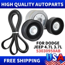 6PK2240 Serpentine Belt Tensioner for Dodge Ram 1500 Dakota Durango SLT SXT 4.7L