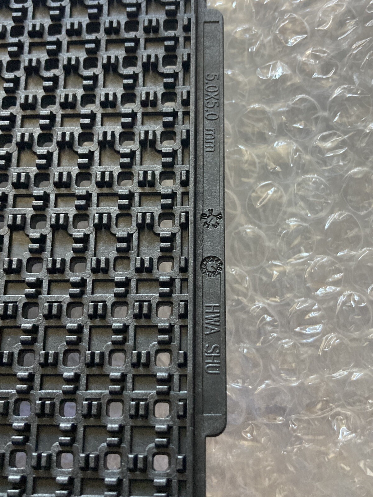 JEDEC Matrix IC Tray 5X5mm QFN  150C Max Temp, EAM050508-10 QTY:10