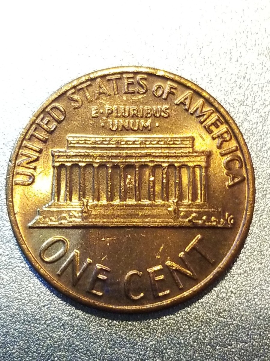 1975 Lincoln Memorial Penny Doubled Die Obverse wddo-001 HIGH