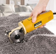 CGoldenwall Electric Round Knife Cloth Cutter 70mm Blade, Only Used Once.