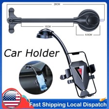Car Dashboard Phone Holder Folding Suction Mount Mobile Cell Phone Stand 360 
