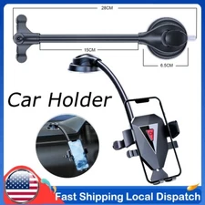Car Dashboard Phone Holder Folding Suction Mount Mobile Cell Phone Stand 360°
