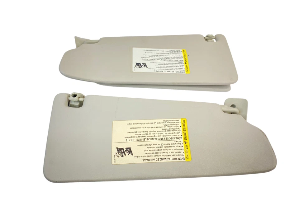 2006-2009 Saab 9-5 95 Wagon Sunvisor Left Right Sun Visor Shade Set Pair OEM Foto 2 de 4