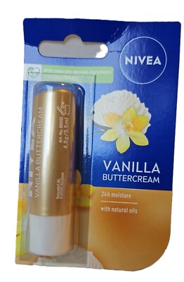 756,06 /L - 6er Pack Nivea Caring Lippenbalsam   Vanille   5,5ml