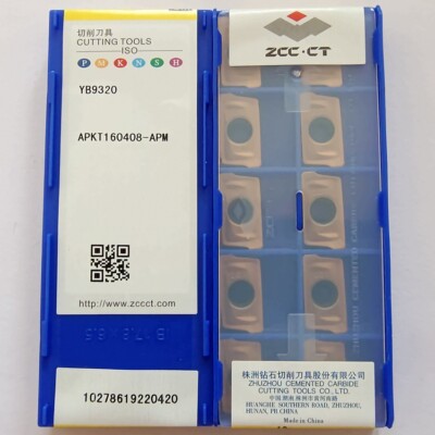 10pcs APKT160408-APM YB9320 ZCC Cutting Tools CNC blade Carbide Inserts Original